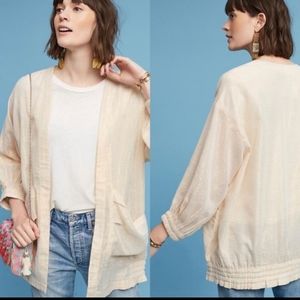 Anthropologie Hei Hei Daybreak Metallic jacket